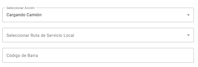 Tablero Entrega de Carga 1