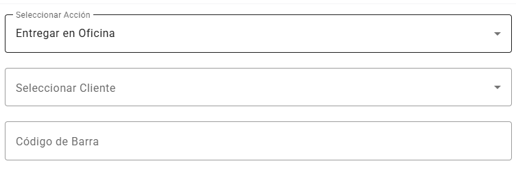 Tablero Entrega de Carga 2